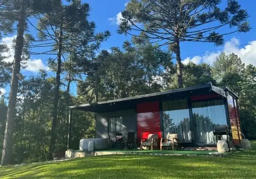 Casa Container Com Varanda Barra de São Miguel Casa Container Com Varanda Barra de São Miguel